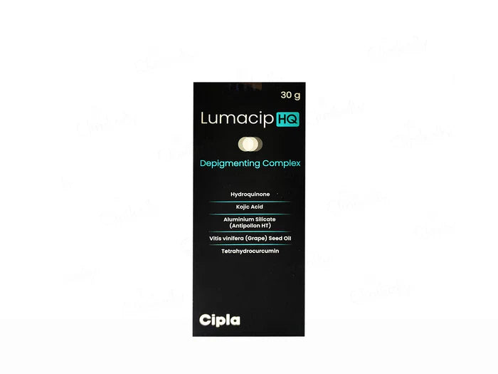 Cipla Lumacip HQ depigmenting complex 30g pack of 2