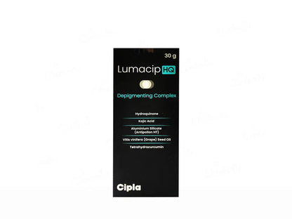 Cipla Lumacip HQ depigmenting complex 30g pack of 2