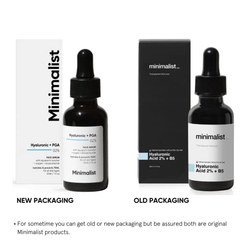 Minimalist Old Packaging Serium
