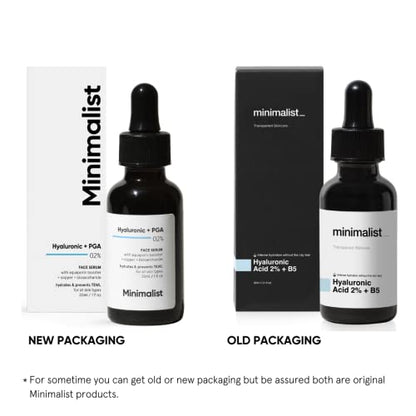 Minimalist Old Packaging Serium