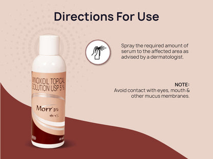 Morr 5 Hair Solution 60ml