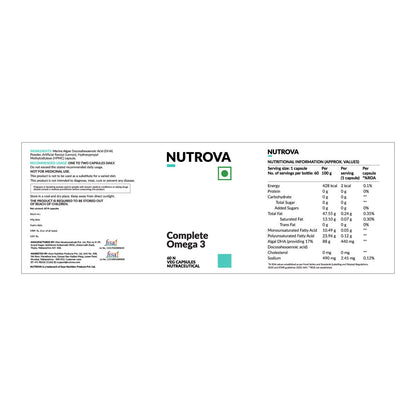 Nutrova Complete Omega 3