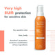 Avene EAU thermale spf 50 spray 200ml pack of 2