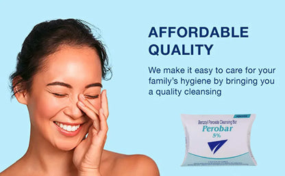 Perobar 5% Soap 75g pack of 2