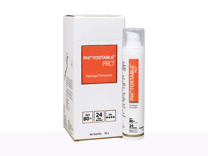 Photostable PRO spf80  hydrqa sunscreen gel 50g pack of 2