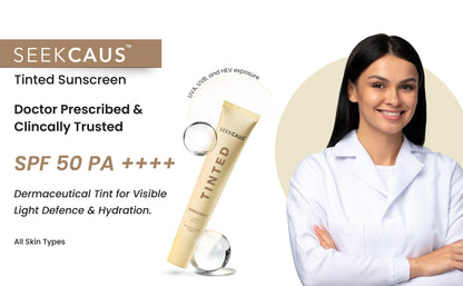 Seekcaus Tinted Sunscreen Gel SPF 50 PA++++