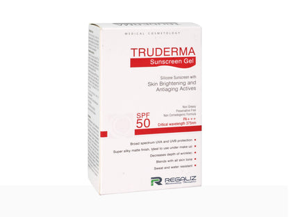 Regaliz Truderma Sunscreen Gel SPF 50 PA+++
