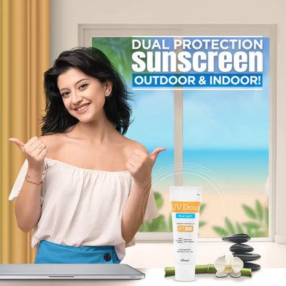UV Doux blue light sunscreen spf50 gel 50g