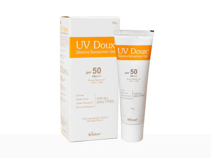 UV Doux silicone sunscreen gel 50g pack of 2