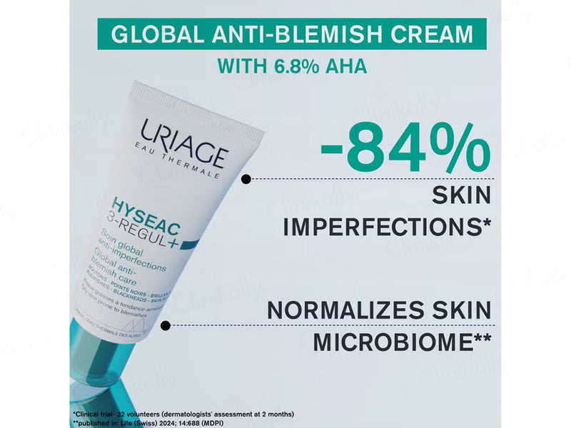 Uriage Hyseac 3-Regul+ Anti-Blemish Global Care 40ml