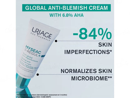 Uriage Hyseac 3-Regul+ Anti-Blemish Global Care 40ml