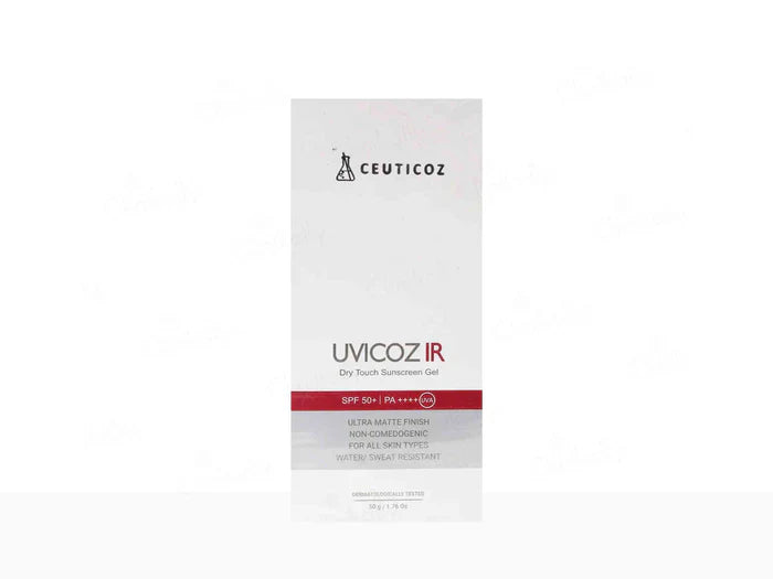Uvicoz IR ultra matte SPF50+ sunscreen gel  50g