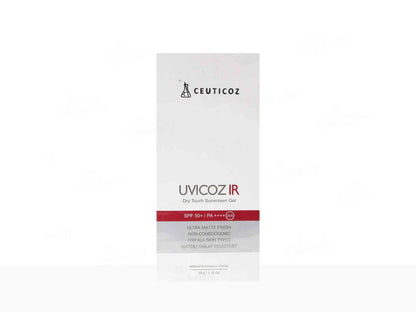 Uvicoz IR ultra matte SPF50+ sunscreen gel  50g