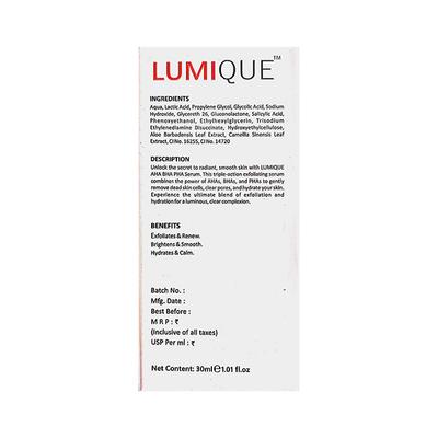 LUMIQUE ADVANCED RESURFACING Serum 30ml