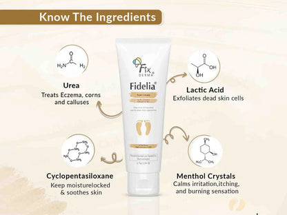 Fixderma Fidelia Foot Cream 75g