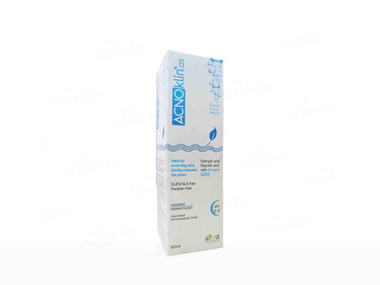 Acnoklin Ds Foam Face Wash 60Ml
