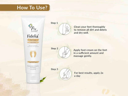 Fixderma Fidelia Foot Cream 75g