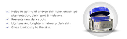 Dermashine skin lightening cream 50g pack of1
