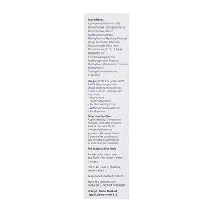 Acne-UV Gel, 30gm