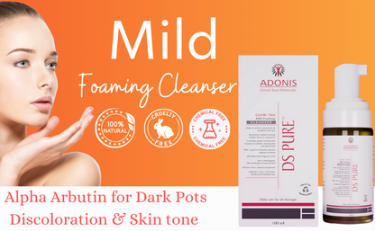 DS Pure mild foaming cleanser 100ml pack of 2
