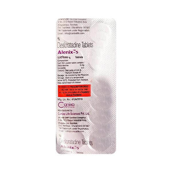Canixa Alenix 5mg 1x10T 3strip