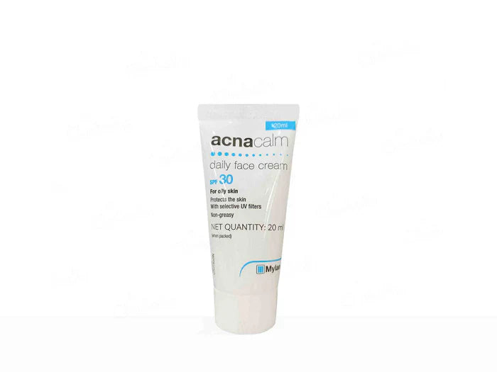 Acnacalm daily face cream spf30 20ml pack of 2