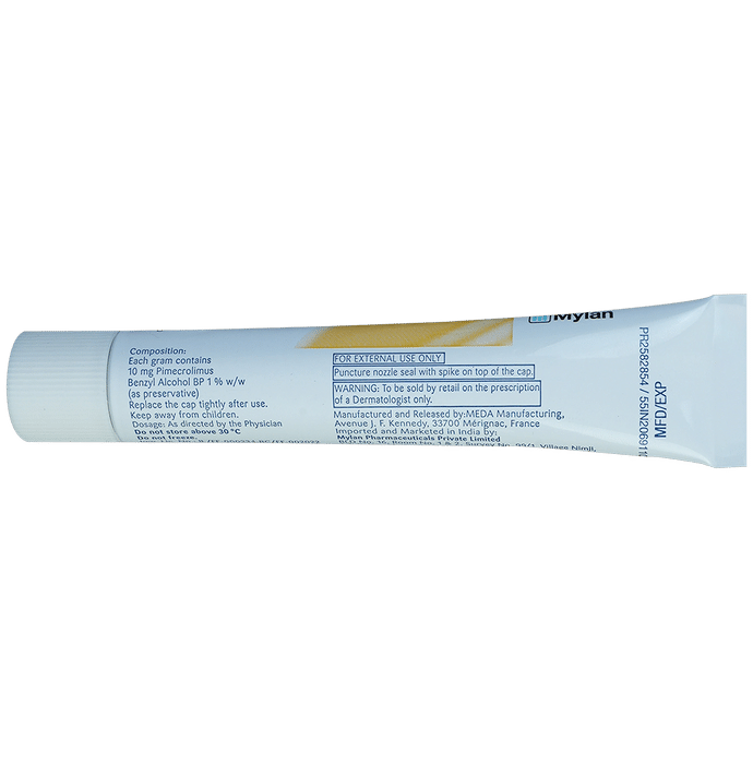 Elidel Cream 10gms pack of 1 |mylan