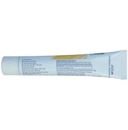 Elidel Cream 10gms pack of 1 |mylan