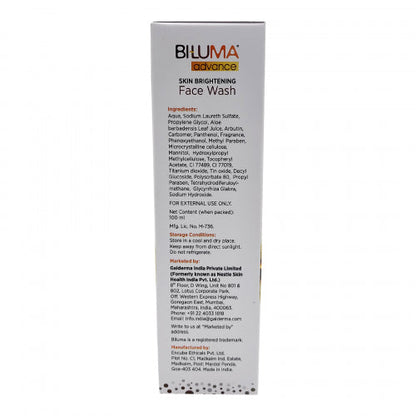 Biluma Advance Skin Brightening Face Wash, 100ml