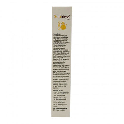 Sunbless SPF50 Silicone Sunscreen Gel, 30gm