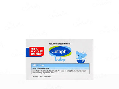 Cetaphil Baby Mild Bar 100gm