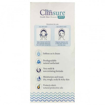 Clinsure Gentle Skin Cleanser, 125ml