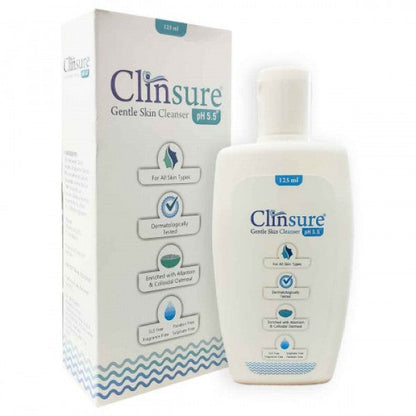 Clinsure Gentle Skin Cleanser, 125ml