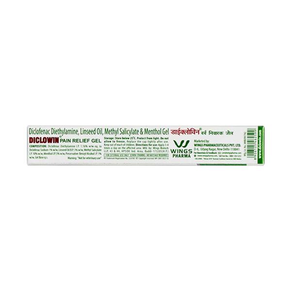 Diclowin Pain Relief Gel 35 G