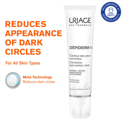 URIAGE DEPIDERM CORRECTIVE UNDER EYE CONTOUR CARE 15ml