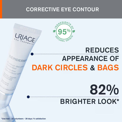 URIAGE DEPIDERM CORRECTIVE UNDER EYE CONTOUR CARE 15ml