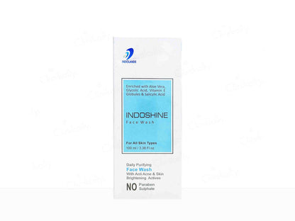 Indolands Indoshine Daily Purifying Face Wash 100ml