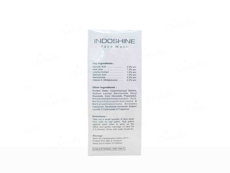 Indolands Indoshine Daily Purifying Face Wash 100ml