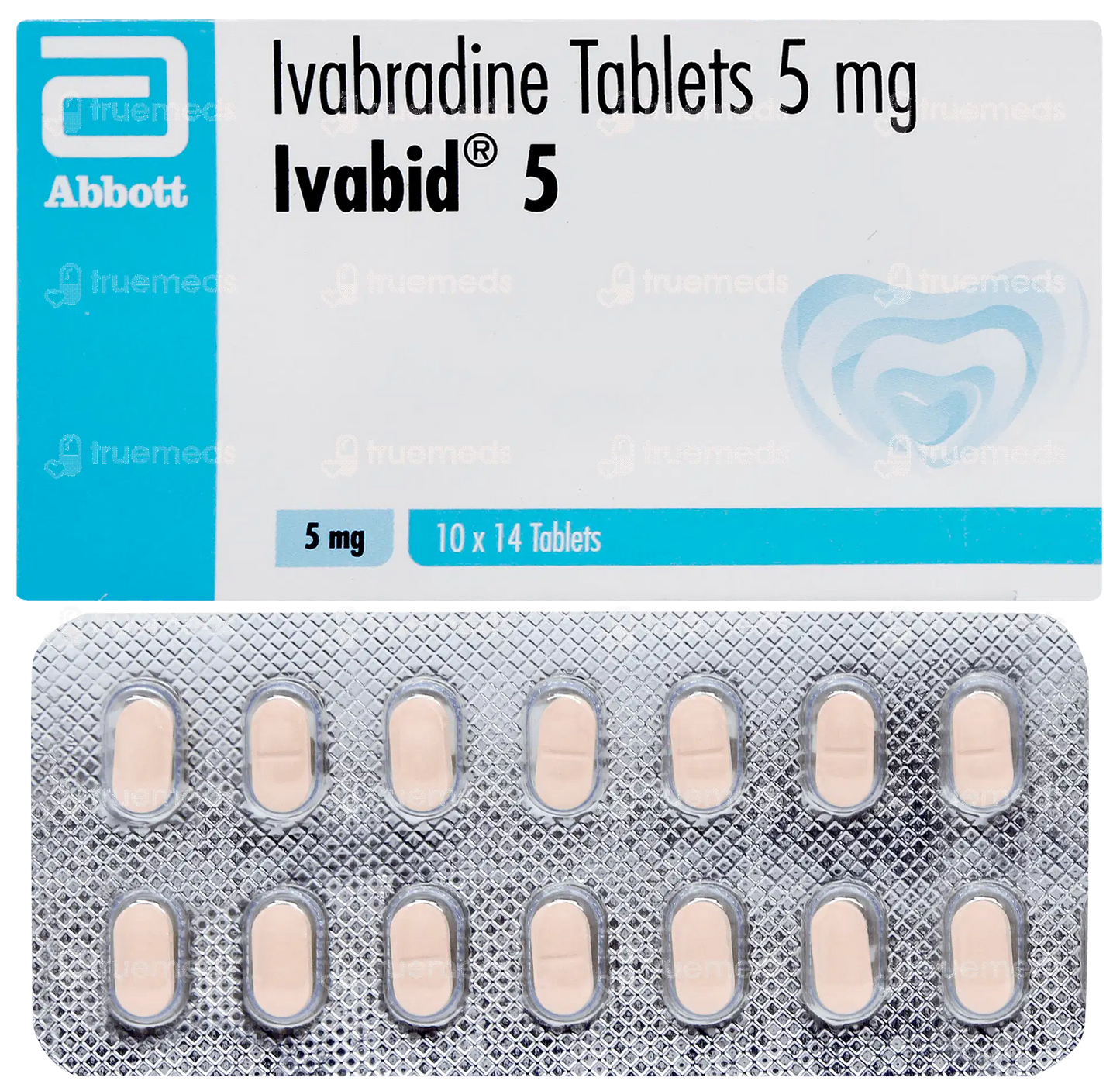 IVABID 5 MG TABLET 14T