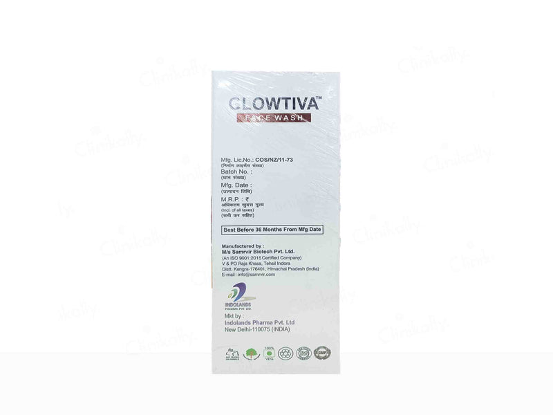 Indolands  Glowtiva Skin Illuminating Brightening Face Wash 100 ml