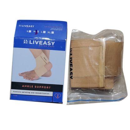Liveasy ortho care ankle support (L SIZE)