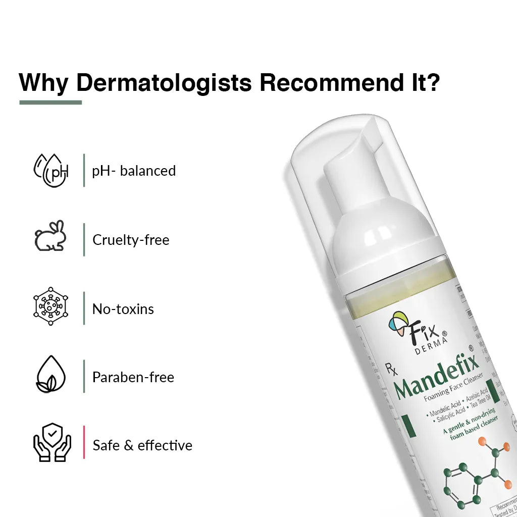 Fixderma Mandefix Foaming Face Cleanser 50ml