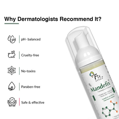 Fixderma Mandefix Foaming Face Cleanser 50ml