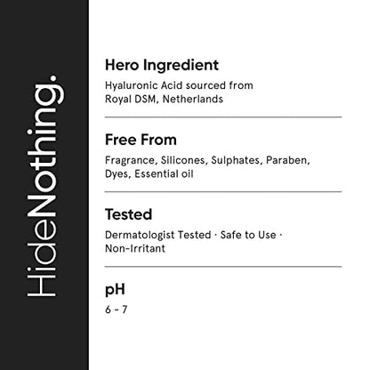 hyaluronic acid serum minimalist
