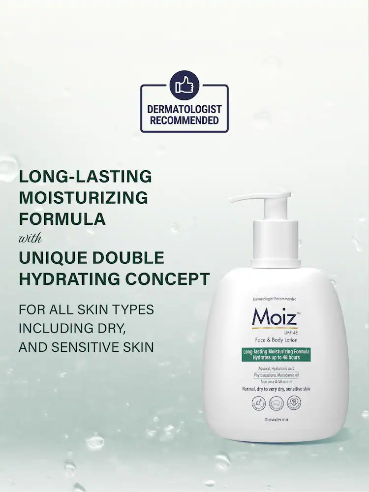Glowderma Moiz lmf 48 lotion 200ml pack of 2