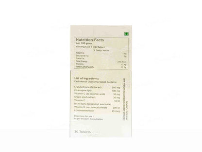 Azelia I Glo supplement 30tab Box
