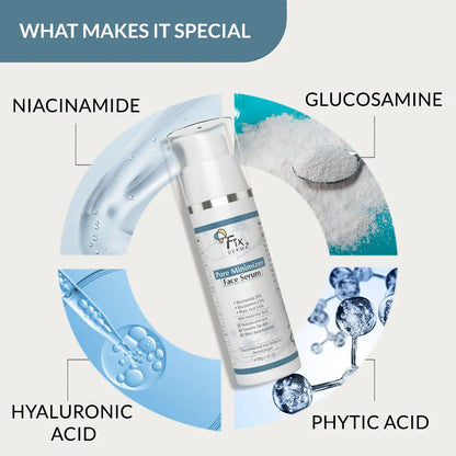 ingredientes like Hyaluronic Acid, Niacinamide, Phytic Acid