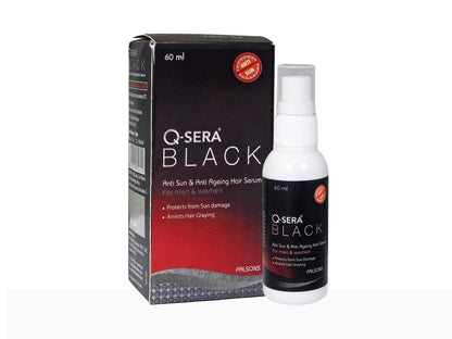 Q-Sera Black hair Serum ingredients