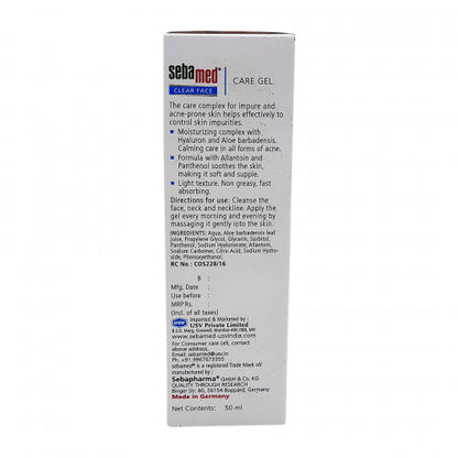 Sebamed Clear Face Care Gel, 50ml