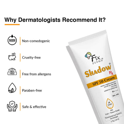 Fixderma Shadow Rx SPF 50 Cream 75g